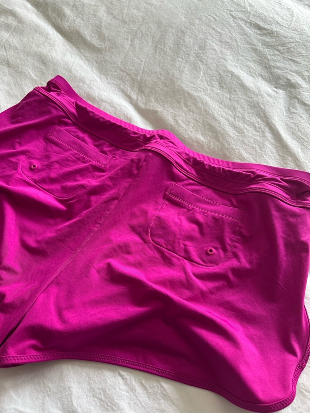 Athleta fuchsia swim shorts, NWT size XL - Picture 10 of 11